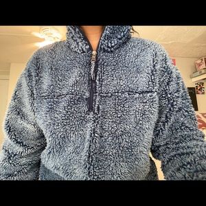 sherpa hoodie